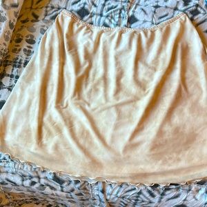 American eagle mesh peach skirt